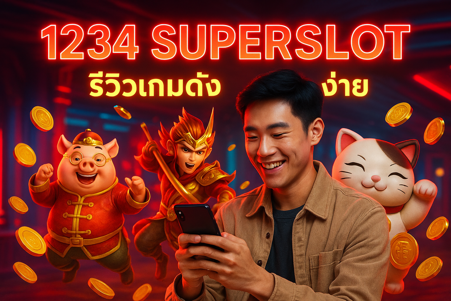 1234 SUPERSLOT รีวิวเกมดัง สมัครง่าย